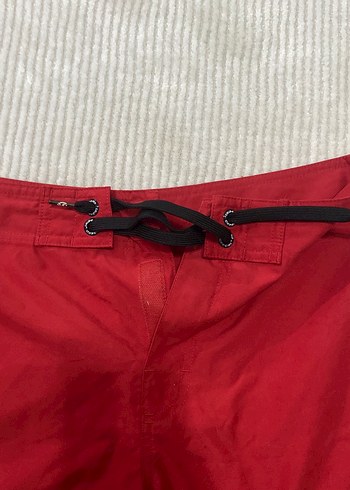 Kırmızı Erkek Midi Yüzme Şortu - Görsel 2