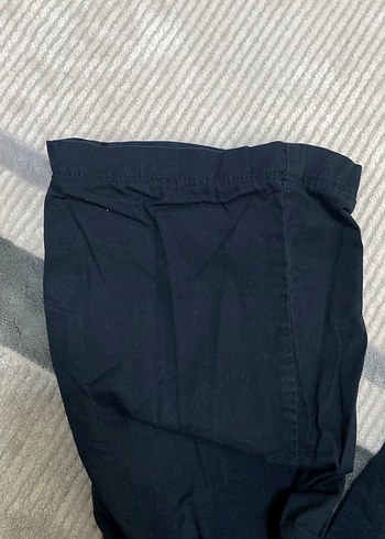 Kemerli Lacivert Kadın Denim Pantolon - Görsel 6