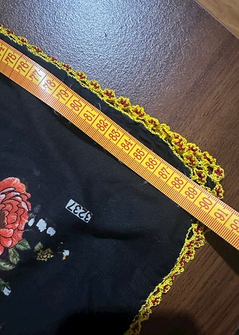 Boncuk Oyalı Yazma - Görsel 3