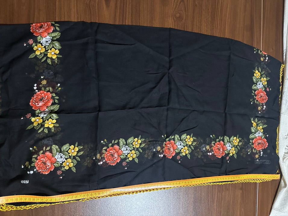 Boncuk Oyalı Yazma - Görsel 2