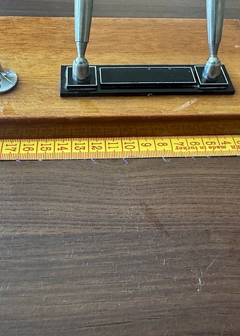 Ahşap Tabanlı Koyu Renkli Kalem Seti - Görsel 4