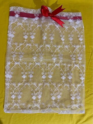 Çeyiz hediye için tül kese 5 adet - Görsel 6