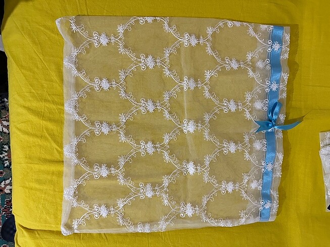 Çeyiz hediye için tül kese 5 adet - Görsel 7