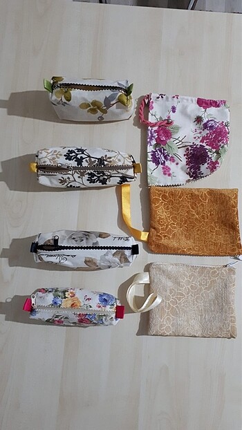 Renkli kalemlik ve makyaj çantaları - Görsel 2