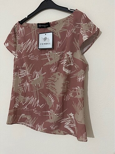 Desenli şık bluzlar (adet fiyatıdır) - Görsel 2