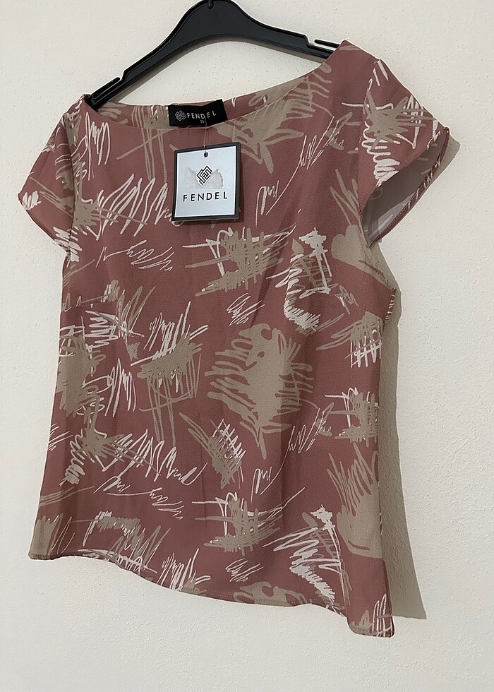 Desenli şık bluzlar (adet fiyatıdır) - Görsel 2