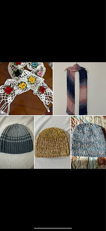 Gri üçgen omuz şalı #şal #omuzşalı - Görsel 3