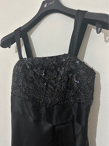 Siyah uzun abiye - Görsel 4