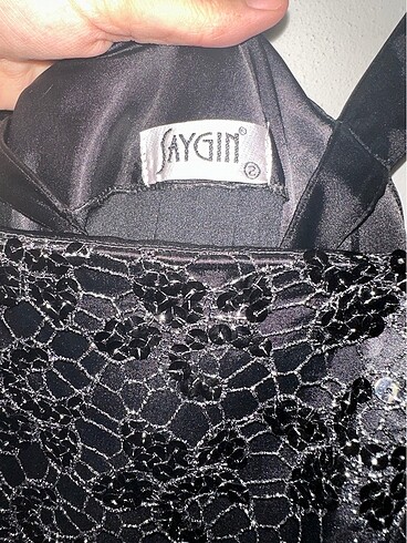 Siyah uzun abiye - Görsel 7