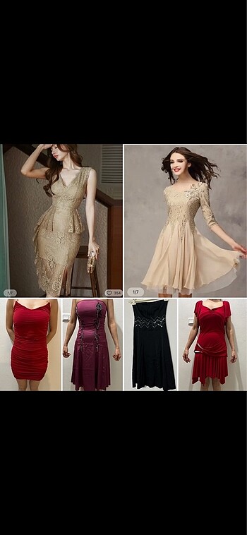 Siyah uzun abiye - Görsel 2