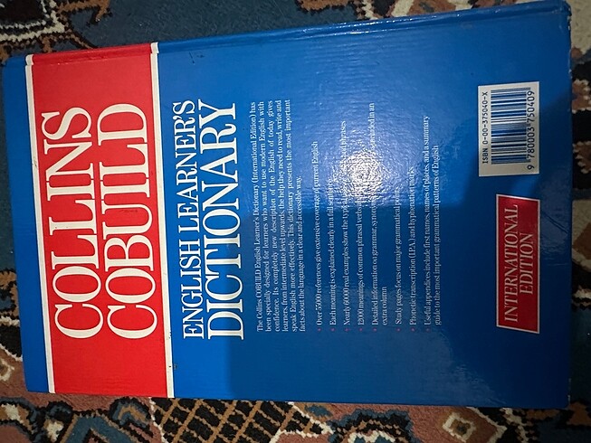 Collins cobuild english learners dictionary - Görsel 5