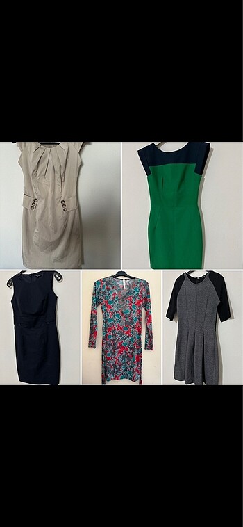 Dantel çiçek detaylı şık abiye - Görsel 3