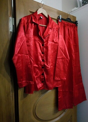 Miorre Miorre saten pijama takımı