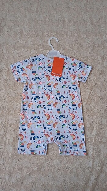 Fisher Price Fisher Price Erkek Bebek Kısa Tulum