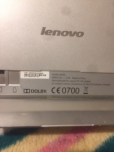 Lenova tablet