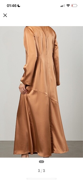 Suud Collection Saten Elbise