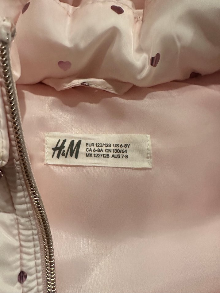 Kız Çocuk Pembe Kapüşonlu Nakışlı Yelek - Görsel 3