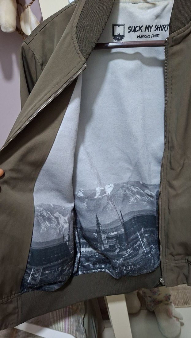 Erkek Bomber Ceket - Görsel 2