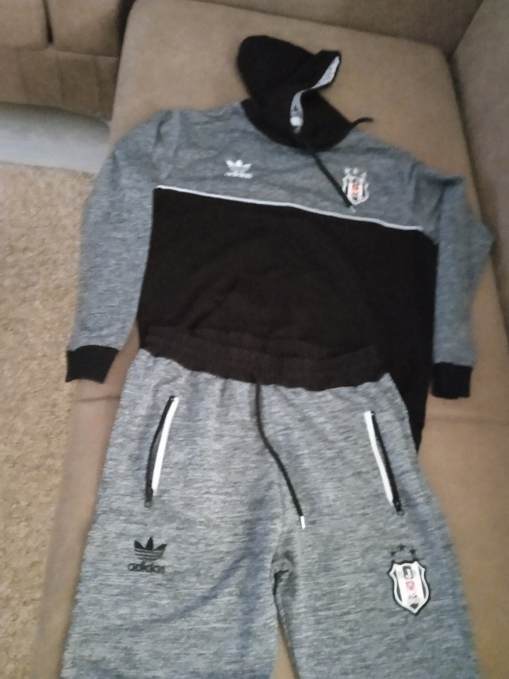 Gri Erkek  Eşofman Takımı Adidas,orijinal ürün... - Görsel 5