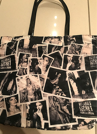 Victoria s Secret VS fotoğraf baskılı çanta