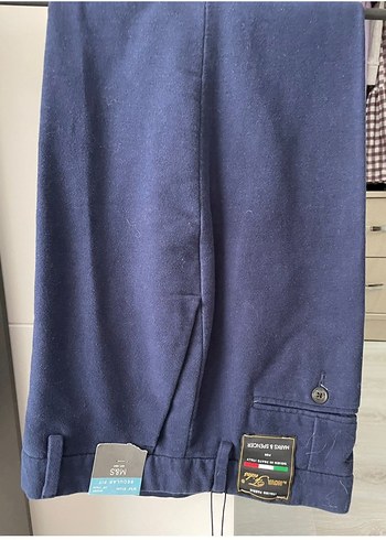 Marks & Spencer Lacivert Marks And Spencer Kislik Erkek Pantolon