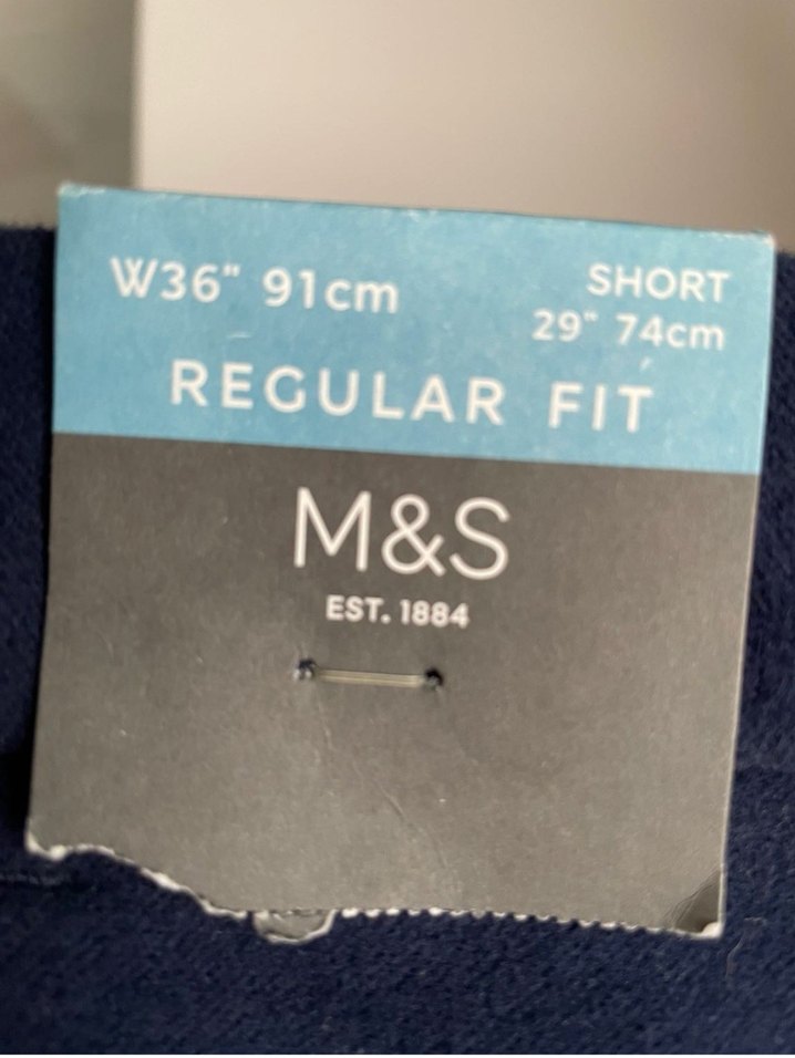 Lacivert Marks and Spencer Kışlık erkek Pantolon — görsel 4/6