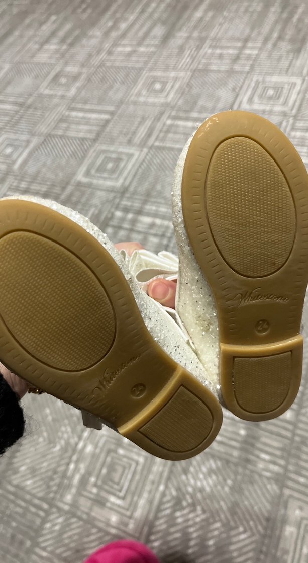 Kız Çocuk Beyaz Fiyonklu Babet - Görsel 3