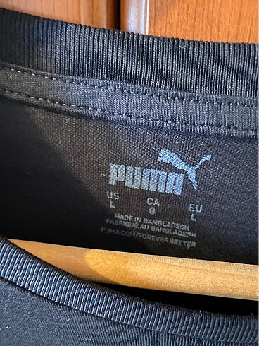 l Beden siyah Renk Etiketli orijinal Puma