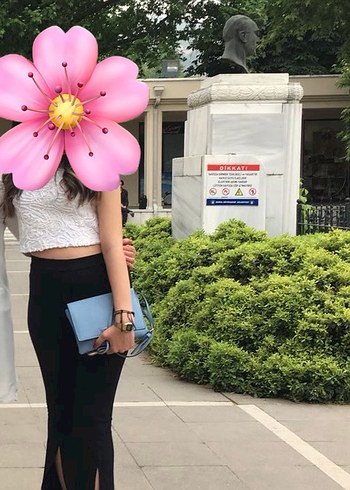 Bershka İspanyol Paca Yirtmacli Pantalon 38 Beden