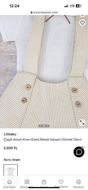 Beymen Littleku tulum ( beymende satılıyor )
