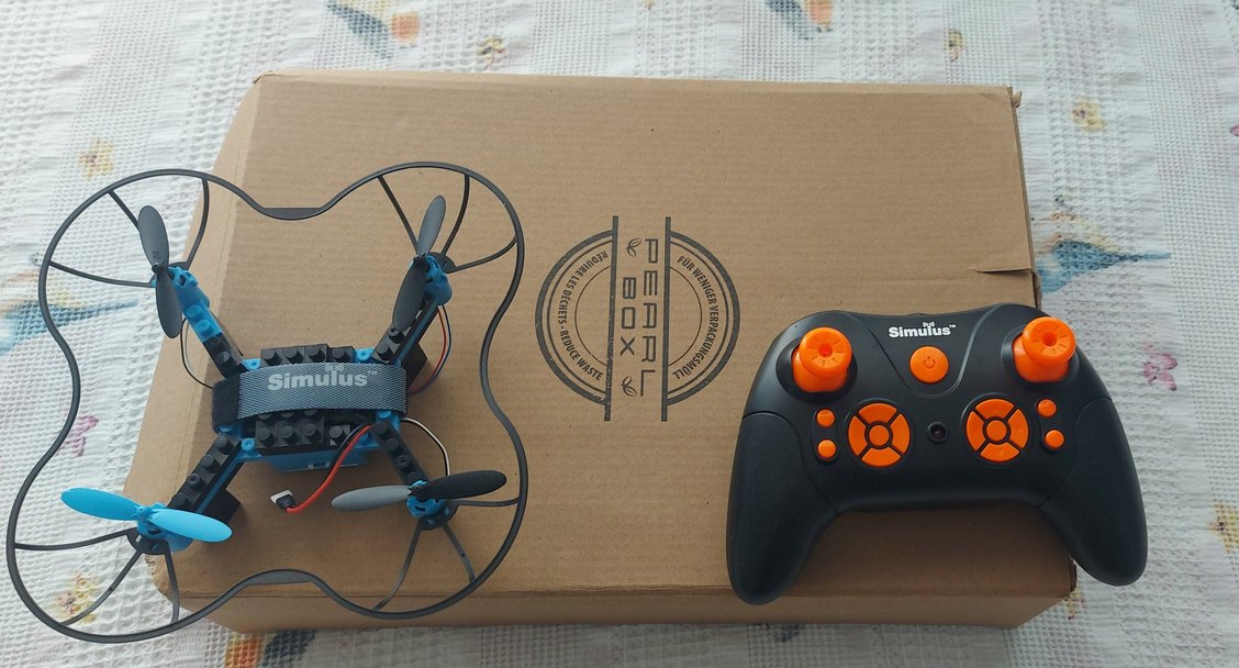 Mavi Uzaktan Kumandalı Mini Drone Model Kiti - Görsel 5