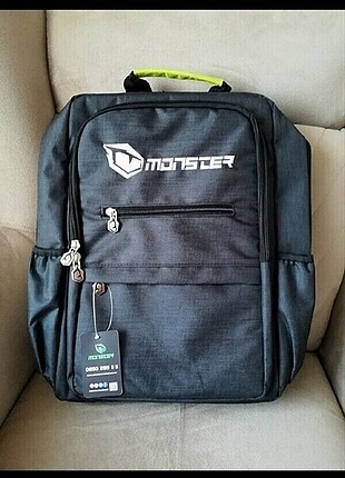 monster laptop çantası
