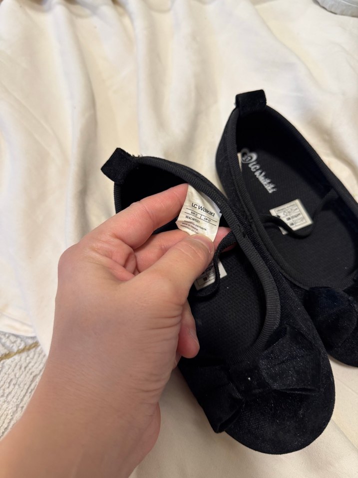 Lc waikiki Kız Çocuk Siyah Tokalı Babet Ayakkabı - Görsel 3