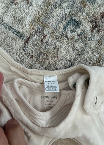 LCW Gri Uzun Kollu Bebek Body - Görsel 2