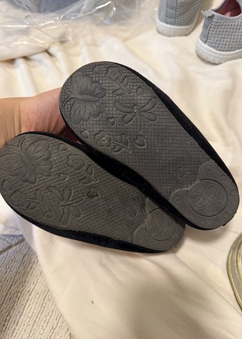 Kız Çocuk Siyah Bağcıklı Babet Ayakkabı - Görsel 4