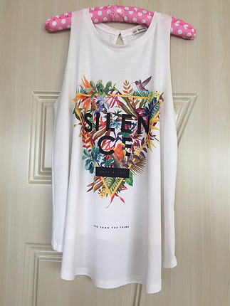 Bershka Bol Kesim Tişört