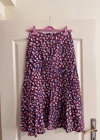 Saten Midi Etek - Görsel 3