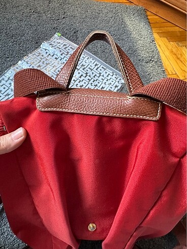 Beden Longchamp kırmızı sırt çantası