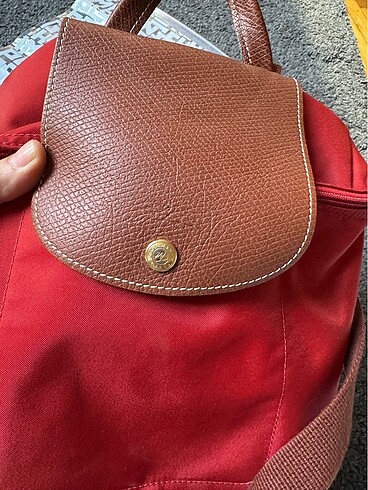 Beden kırmızı Renk Longchamp kırmızı sırt çantası