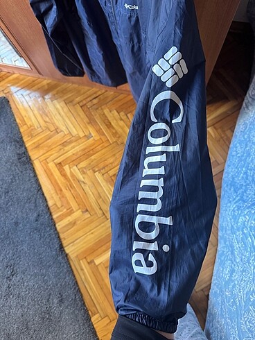 xl Beden Columbia kapuşonlu rüzgarlık