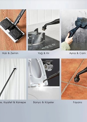 Çok Amaçlı Buharlı Temizleyici - Görsel 2