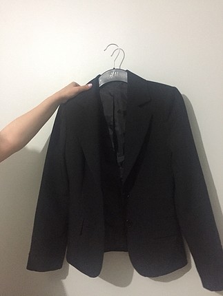 Siyah blazer