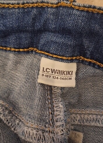 10 Yaş Beden Kız çocuk kot pantalon