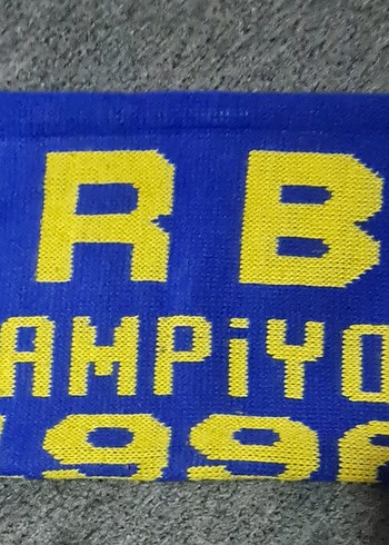 Beden mavi Renk Fenerbahçe yün kaşkol, atkı.