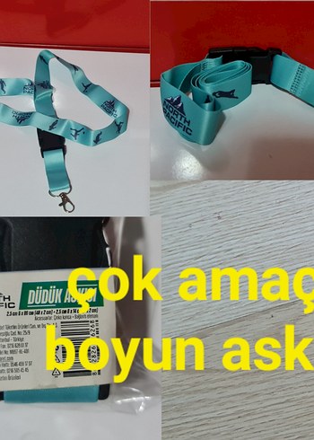 North Pacific çok amaçlı boyun askısı. Sıfır.