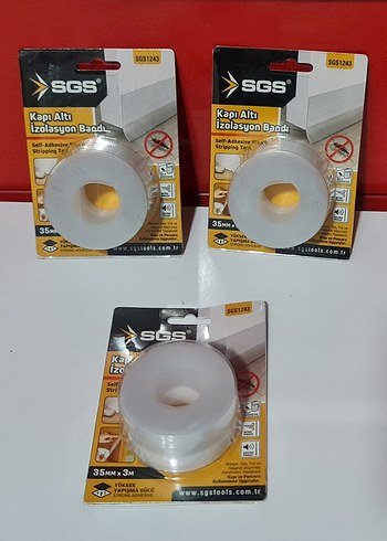 Beyaz Kendinden Yapışkanlı Kapı Altı İzolasyon Bandı