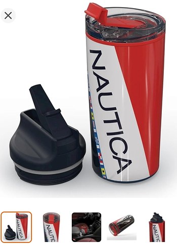 Nautica Sport Termos Paslanmaz Çelik 650 ml. SIFIR KUTUSUNDA.