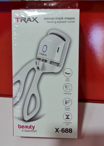 Diğer TRAX Isıtmalı şarjlı Kirpik Kıvırıcı.