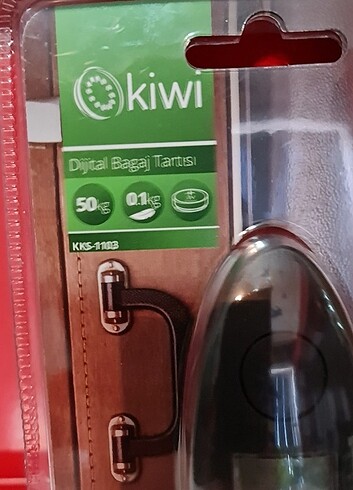 Beden Kiwi DİJİTAL BAGAJ TARTISI. Kapasite 50 kg.