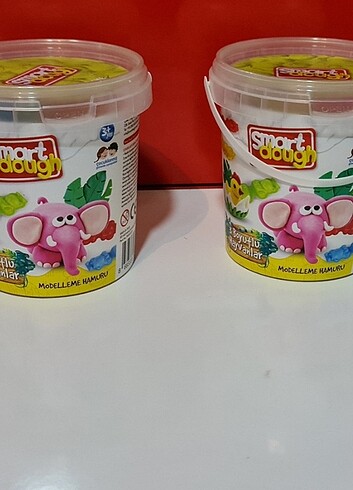 Beden Smart Dough 3 boyutlu oyun hamuru. Özel kovasında. Sıfır.